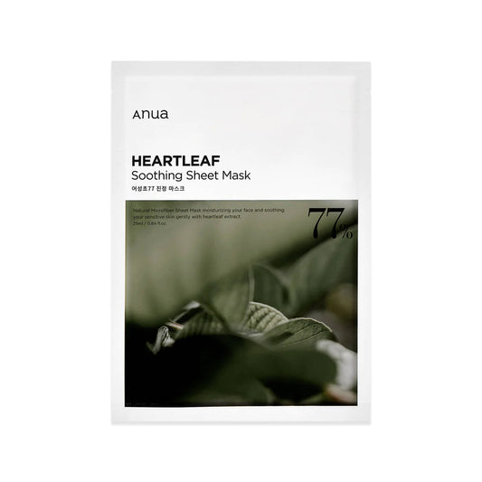 Heartleaf 77% Soothing Sheet Mask 25ml